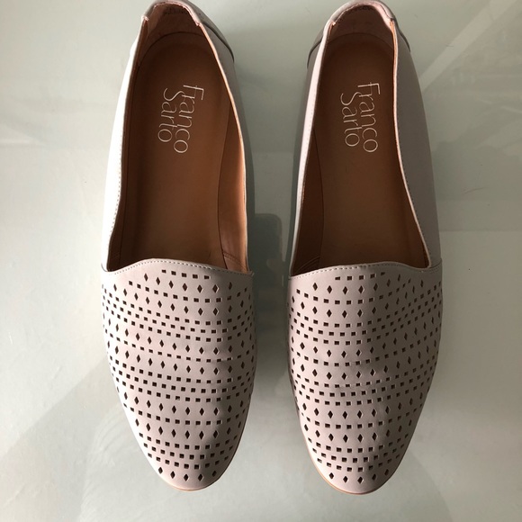 franco sarto shelton platform wedge loafers